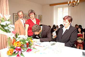 Slavnostní předání vysvědčení na radnici 2009