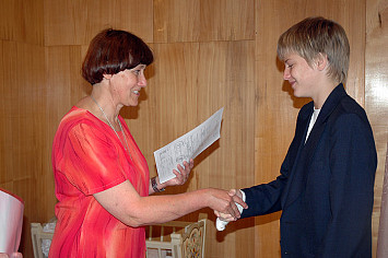 Slavnostní předávání vysvědčení 2007