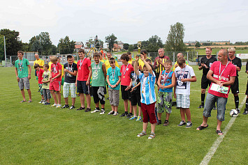 Oslavy prvních dnů užívání  nového areálu  sportoviště.