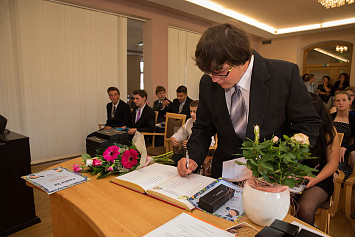 Slavnostní předání vysvědčení absolventům Základní školy Kasejovice 27.6.2014