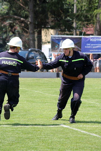 Hasičské cvičení v Kasejovicích