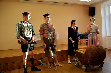 Divadelního představení Osvětového retro divadla Orel