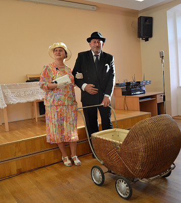 Divadelního představení Osvětového retro divadla Orel