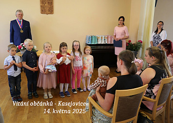 Vítání občánků v Kasejovicích