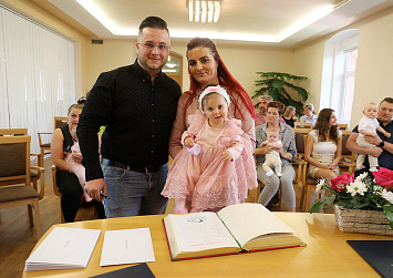 Vítání občánků v Kasejovicích