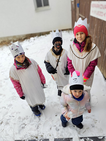 Tříkrálové sbírka v Kasejovicích a Polánce
