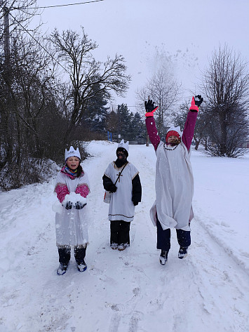 Tříkrálové sbírka v Kasejovicích a Polánce