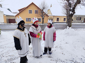 Tříkrálové sbírka v Kasejovicích a Polánce