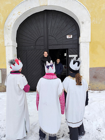 Tříkrálové sbírka v Kasejovicích a Polánce