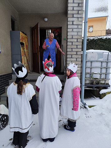 Tříkrálové sbírka v Kasejovicích a Polánce
