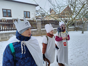 Tříkrálové sbírka v Kasejovicích a Polánce