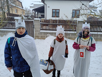 Tříkrálové sbírka v Kasejovicích a Polánce