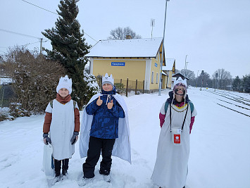 Tříkrálové sbírka v Kasejovicích a Polánce