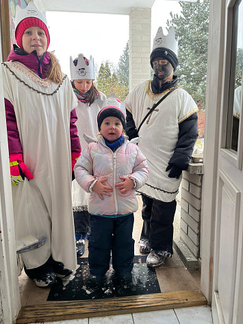 Tříkrálové sbírka v Kasejovicích a Polánce