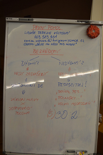 Kurz první pomoci v Kasejovicích