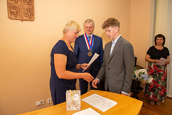 Předávání pamětních listů v Kasejovicích