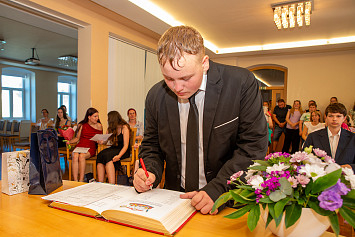 Předávání pamětních listů v Kasejovicích
